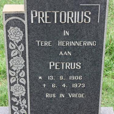 PRETORIUS Petrus 1906-1973