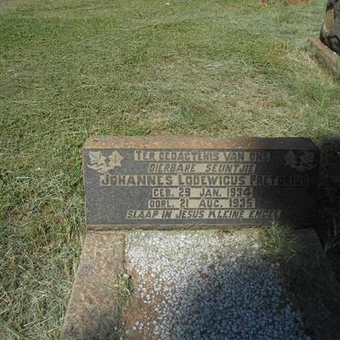 PRETORIUS Johannes Lodewicus 1934-1935