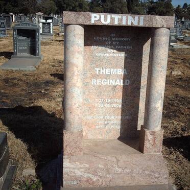 PUTINI Themba Reginald 1956-2006