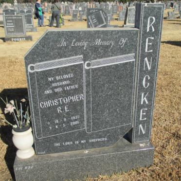 RENCKEN Christopher R.E. 1937-2001