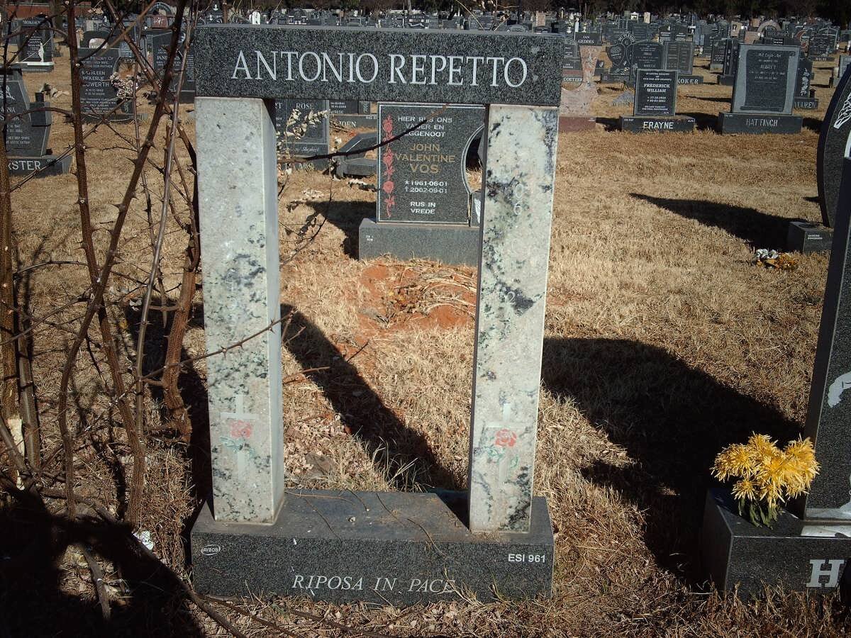 REPETTO Antonio 1932-2002