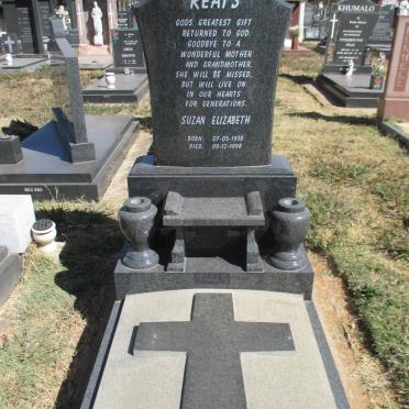 REATS Suzan Elizabeth 1938-1998