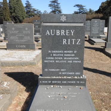 RITZ Aubrey 1937-1992