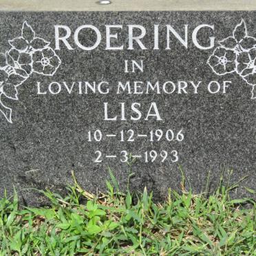 ROERING Lisa 1906-1993