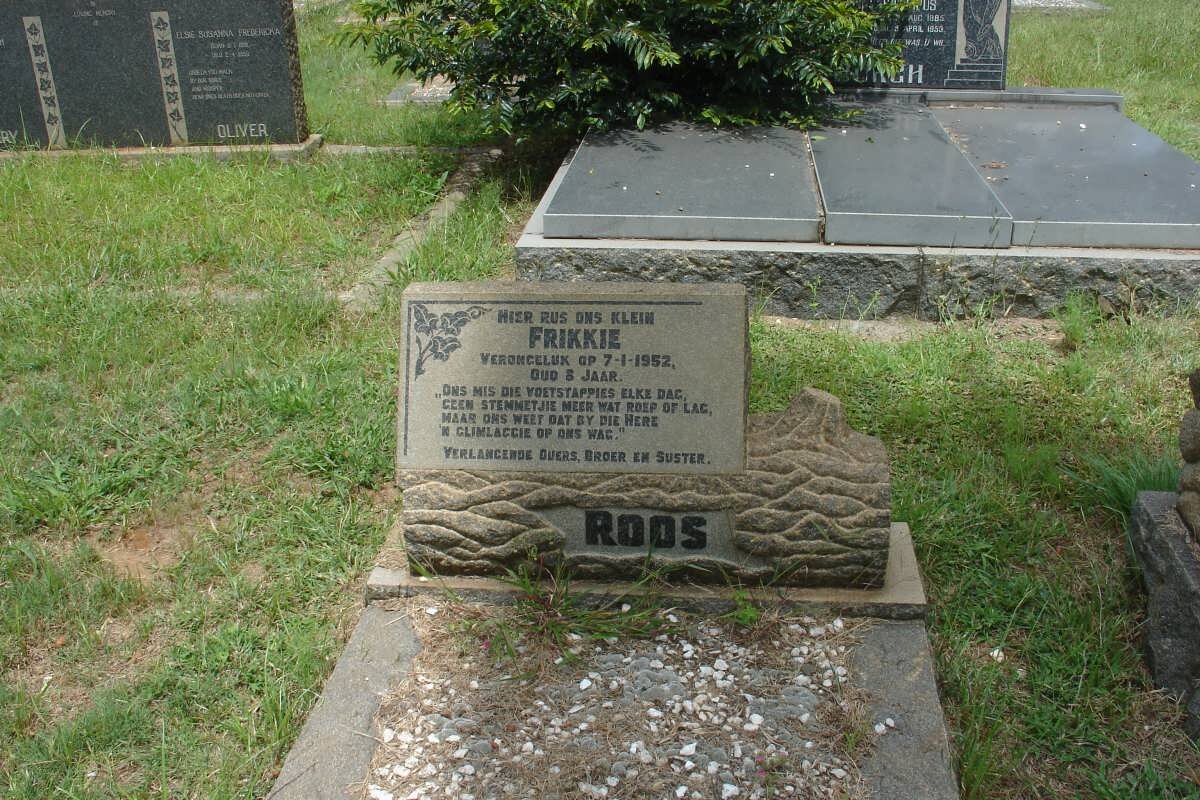 ROOS Frikkie -1952