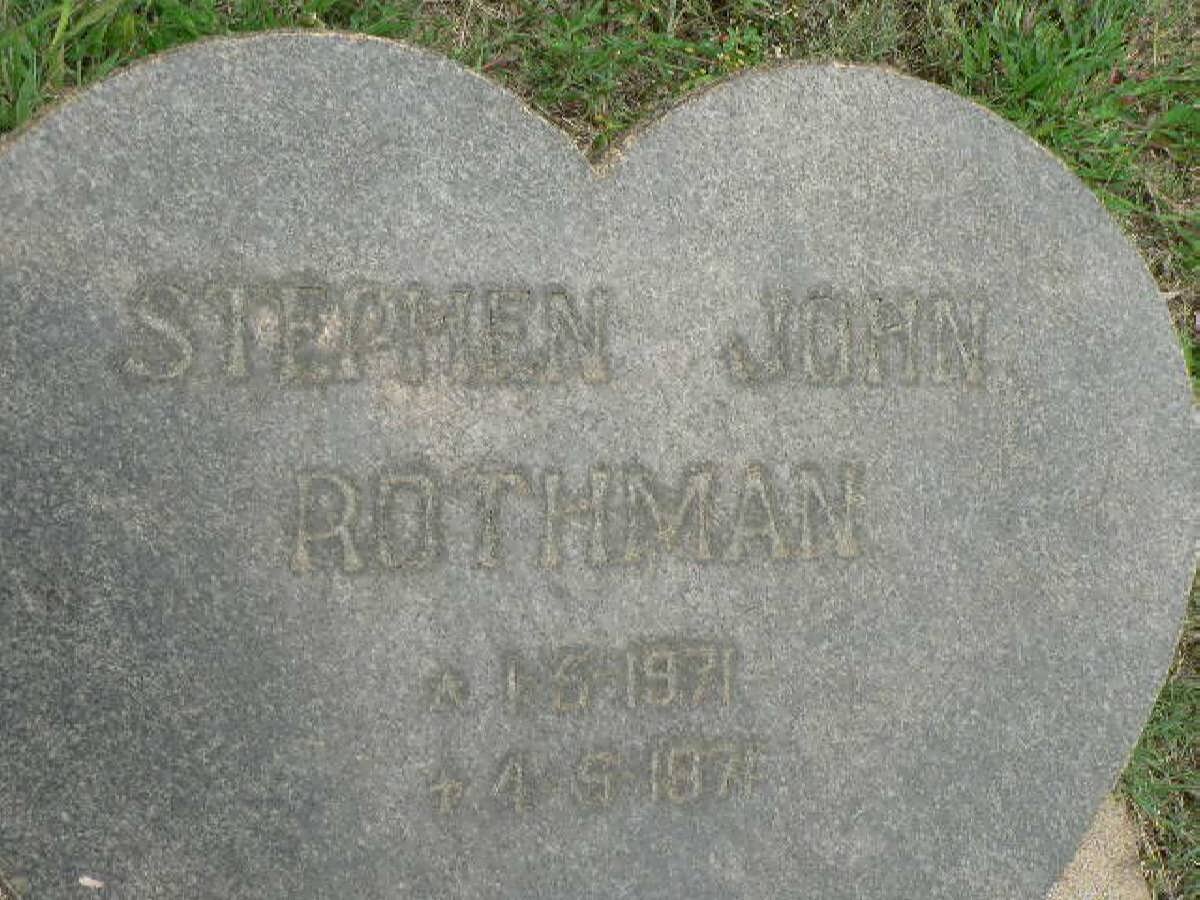 ROTHMAN Stephen John 1971-1971