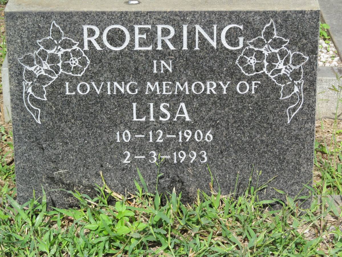 ROERING Lisa 1906-1993
