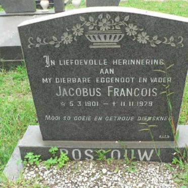 ROSSOUW Jacobus Francois 1901-1979