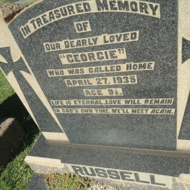 RUSSELL Georgie -1935