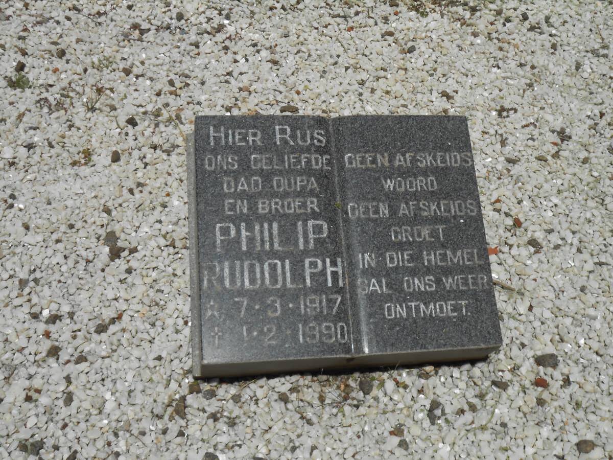 RUDOLPH Philip 1917-1990
