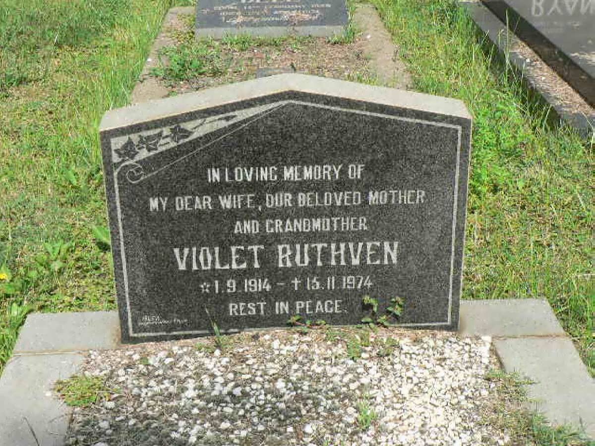RUTHVEN Violet 1914-1974
