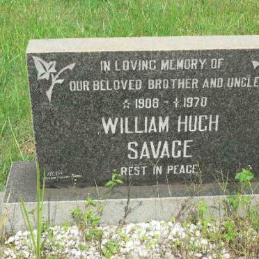 SAVAGE William Hugh 1908-1970