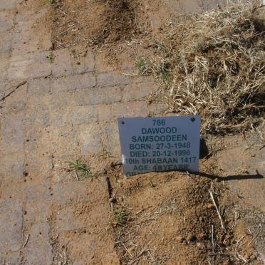 SAMSOODEEN Dawood 1948-1996