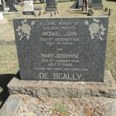 SCALLY Michael John, de -1931 &amp; Mary Josephine -1958