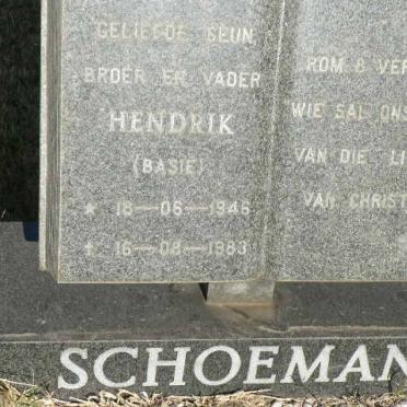 SCHOEMAN Hendrik 1946-1983