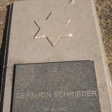 SCHRIEDER Gershon -1917