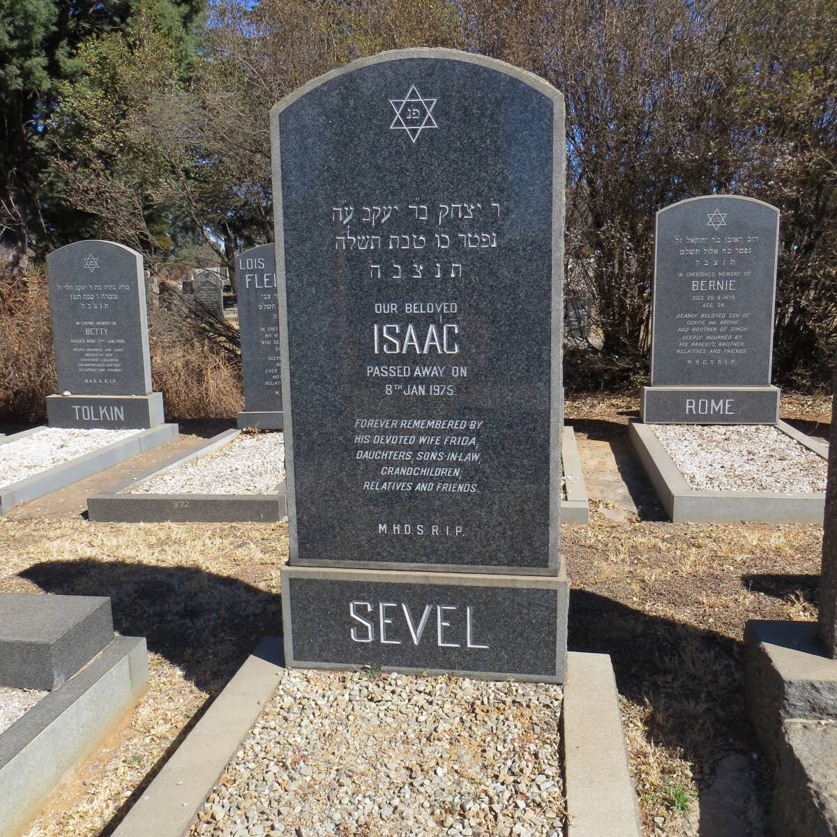 SEVEL Isaac -1975