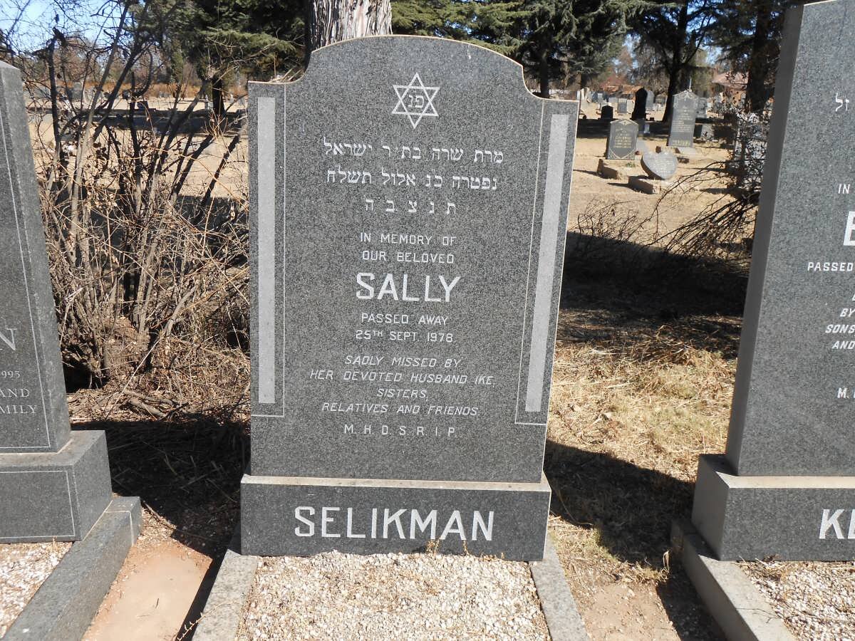 SELIKMAN Sally -1976