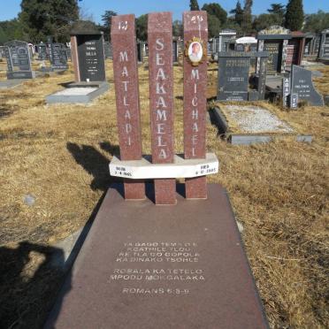 SEAKAMELA Matladi Michael 1965-2005