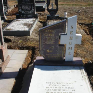 SEHUME Anna Gcina 1970-2004