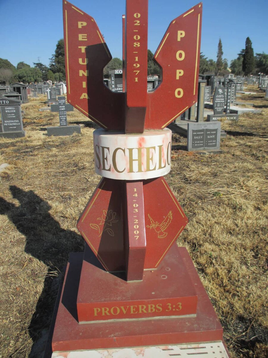 SECHELO Petunia Popo 1971-2007