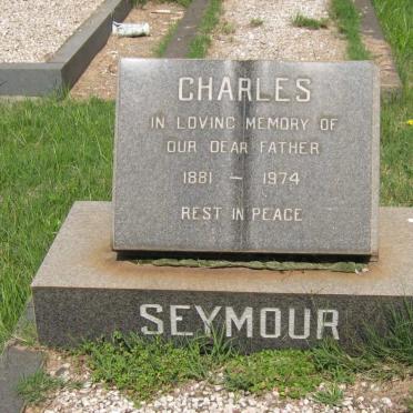 SEYMOUR Charles 1881-1974