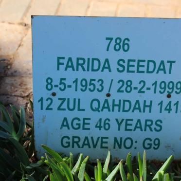 SEEDAT Farida 1953-1999