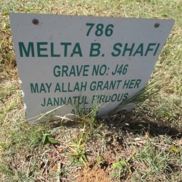 SHAFI Melta B. -?