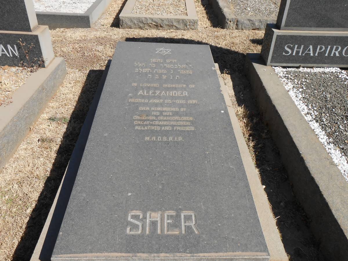 SHER Alexander -1971