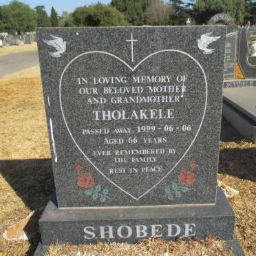 SHOBEDE Tholakele -1999