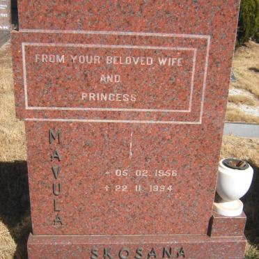 SKOSANA Mavula 1956-1994