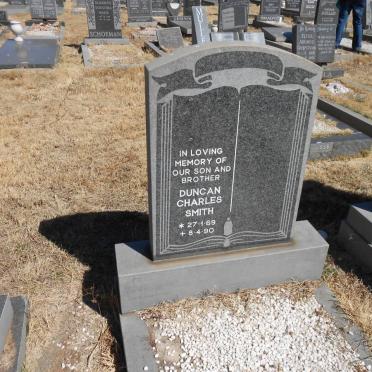 SMITH Duncan Charles 1969-1990