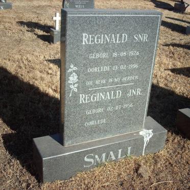 SMALL Reginald 1926-1996 :: Reginald 1956-
