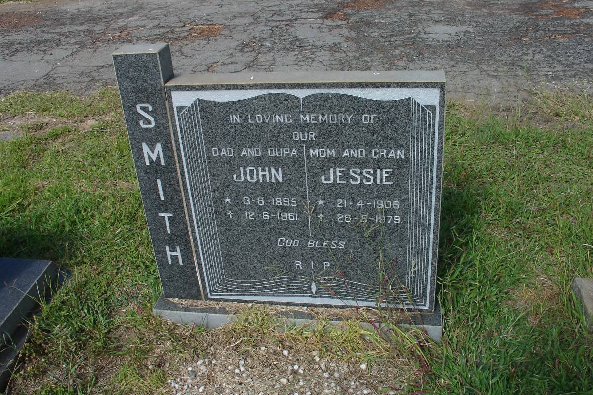 SMITH John 1895-1961 &amp; Jessie 1906-1979