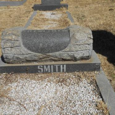 SMITH Hendrik Adriaan 1924-1991