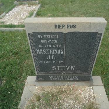 STEYN Marthinus J.C. 1918-1972