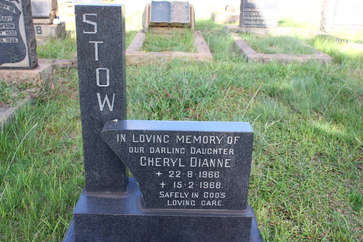 STOW Cheryl Dianne 1966-1968