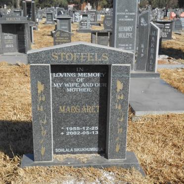 STOFFELS Margaret 1955-2002
