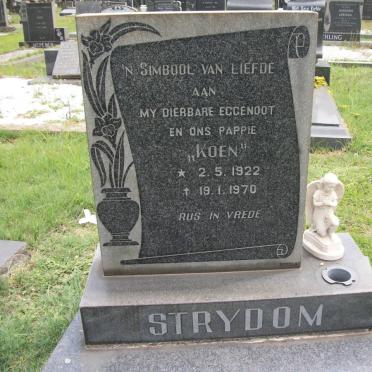 STRYDOM Koen 1922-1970