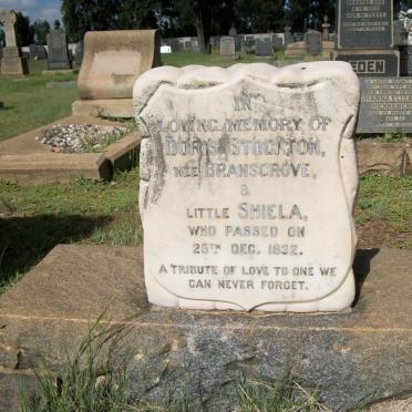 STOCKTON Doris nee BRANSGROVE -1932 :: STOCKTON Shiela -1932