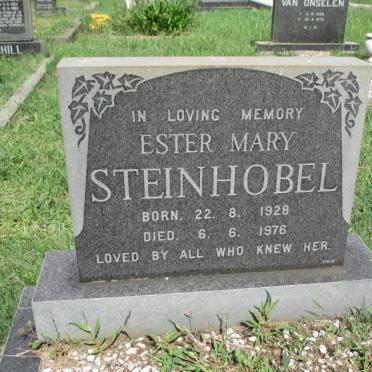 STEINHOBEL Ester Mary 1928-1976