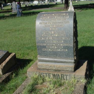 STEWART Peter John -1918 :: Percy Edward -1923