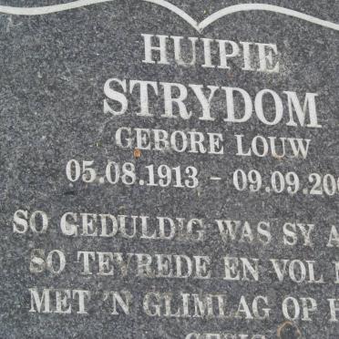 STRYDOM Huipie nee LOUW 1913-2001