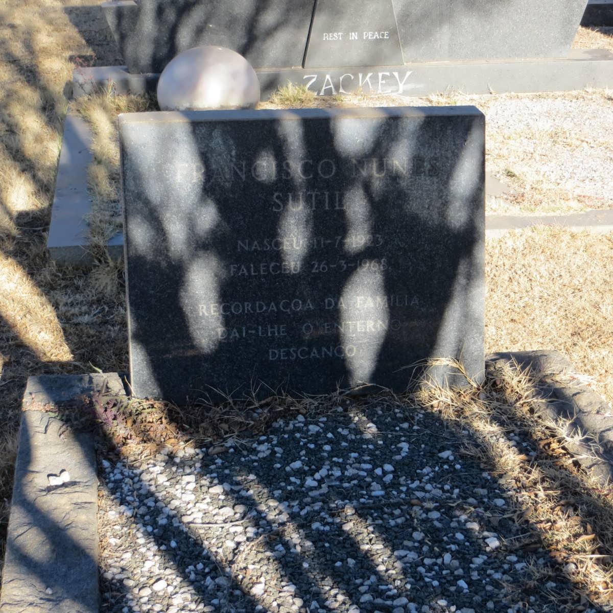 SUTIL Francisco Nunes 1923-1968