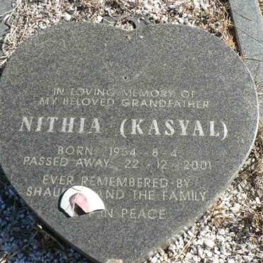 SUBRAMANIAN Manogaran 1974-1997 :: SUBRAMANIAN Nithia 1954-2001