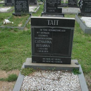 TAIT Catharina Susanna 1913-1979