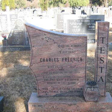 TESTA Charles Fredrick 1927-1998