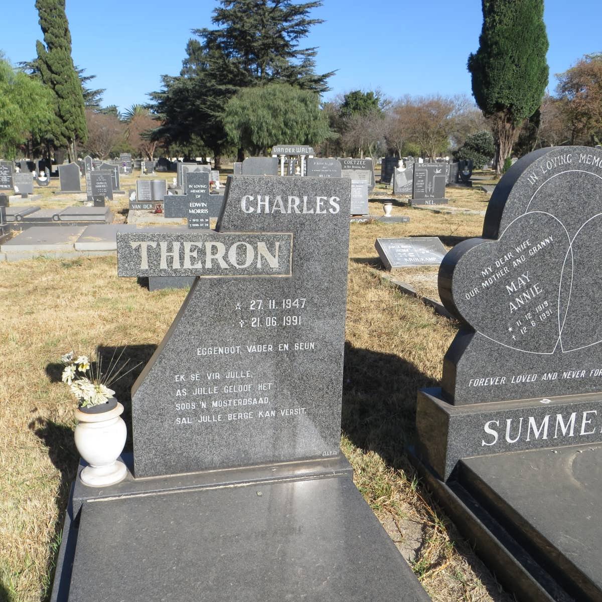 THERON Charles 1947-1991