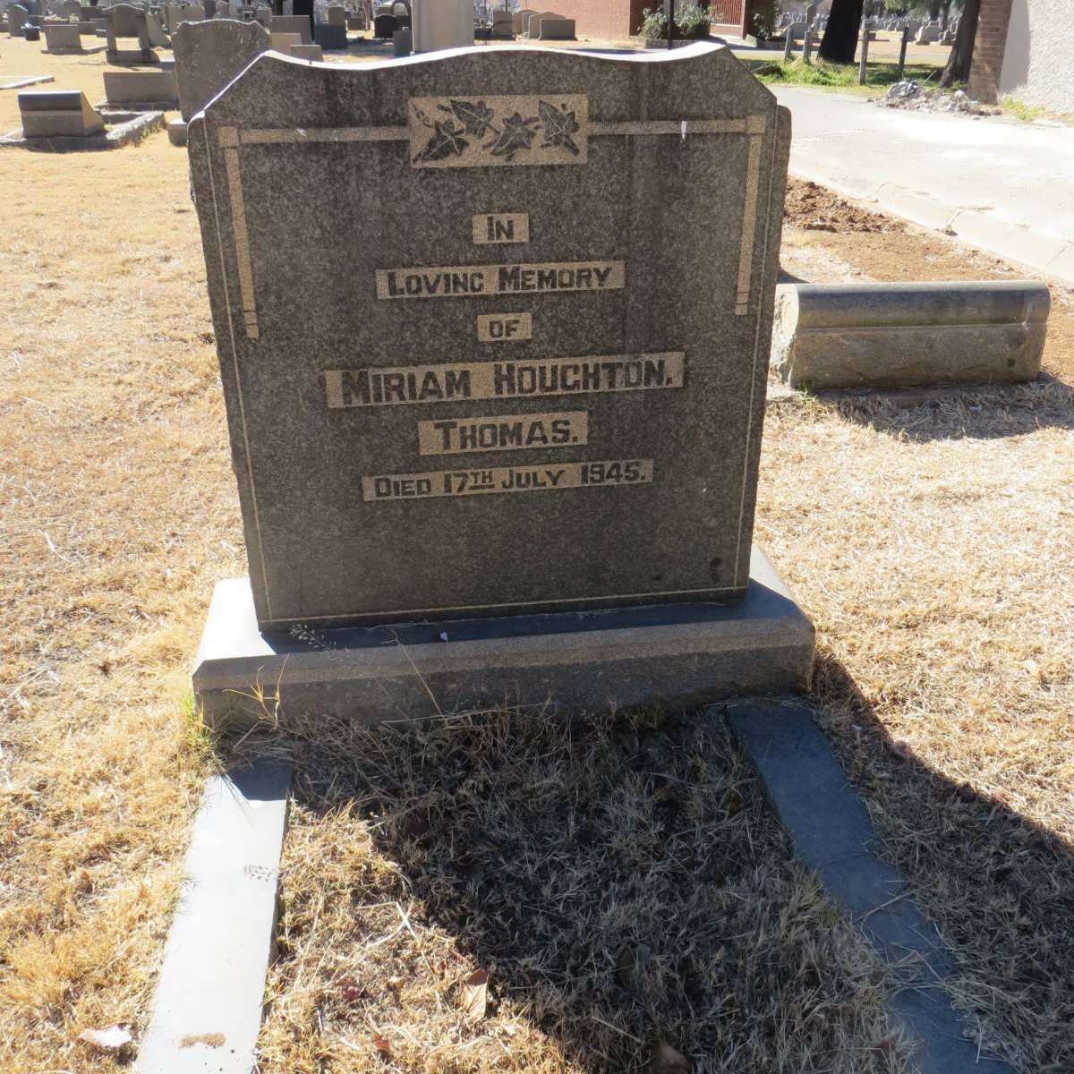 THOMAS Miriam Houghton -1945