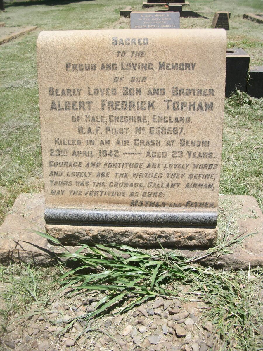 TOPHAM Albert Fredrick -1942